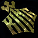 Moletom Preto Aplique King Dourado