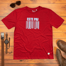 Camiseta Masculina Vermelha Este Pai Não Tem Preço