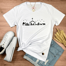 Camiseta Feminina Branca O Nascimento