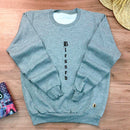 Moletom Cinza Blessed Vertical