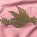 Moletom Rosa Pomba da Paz