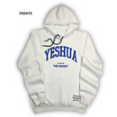 Moletom Canguru Com Capuz Off White Yeshua He Saves