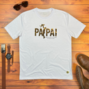 Camiseta Masculina Branca Papai Onde há um Pai há um Lar.