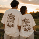 Oversized Off White Alegria do Senhor