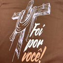 Oversized Marrom Full Cruz Foi Por Você!