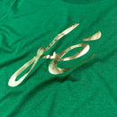 Camiseta Feminina Verde Fé Manuscrito