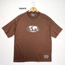 Oversized Marrom Full God Is In Control