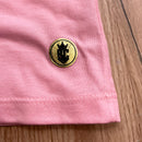 T-Shirt Infantil Rosa Espalhe Amor Por Onde For