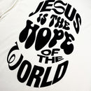 Oversized Off White Full Jesus Is The Hope