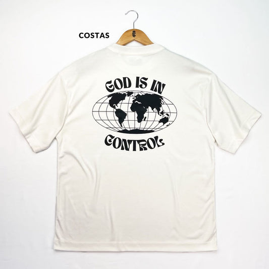 Oversized Off White Full God Is In Control