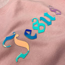 Moletom Rosa Aplique Jesus