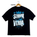 Oversized Preta Full Até que o Senhor Venha