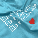 Camiseta Feminina Turquesa Ela é Forte