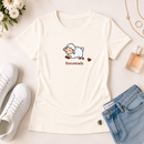 Camiseta Feminina Off White Encontrada Ovelha
