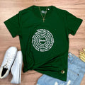 Camiseta Feminina Verde Oração Pai Nosso