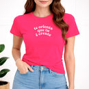 Camiseta Feminina Pink Te Orienta Que tu é Crente