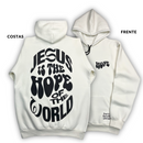 Moletom Canguru Com Capuz Off White Jesus Is The Hope