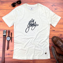 Camiseta Masculina Off White  Jesus Coroa