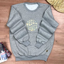 Moletom Cinza Aplique Jesus Saves