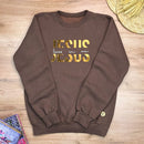 Moletom Marrom Jesus Lives In Me