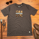 Camiseta Masculina Marrom Pai Meu Melhor Amigo