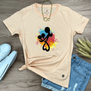 Camiseta Feminina Salmão Mãe de Dois