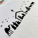 T-Shirt Infantil Branca O Nascimento