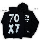 Moletom Canguru Com Capuz Preto 70X7