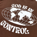 Oversized Marrom Full God Is In Control