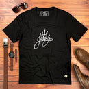 Camiseta Masculina Preta Jesus Coroa