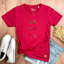 Camiseta Feminina Pink Yeshua Camaleão