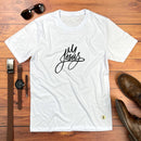 Camiseta Masculina Branca Jesus Coroa