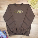 Moletom Marrom God Is Good