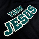 Camiseta Masculina Preta Team Jesus Veludo