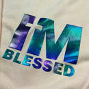 Moletom Caqui Aplique Camaleão IM Blessed