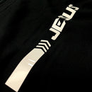 Moletom Preto Aplique Direção Jesus