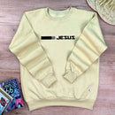 Moletom Caqui Aplique Direção Jesus