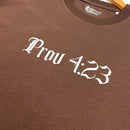 Oversized Marrom Full Guarda Teu Coração Prov 4:23