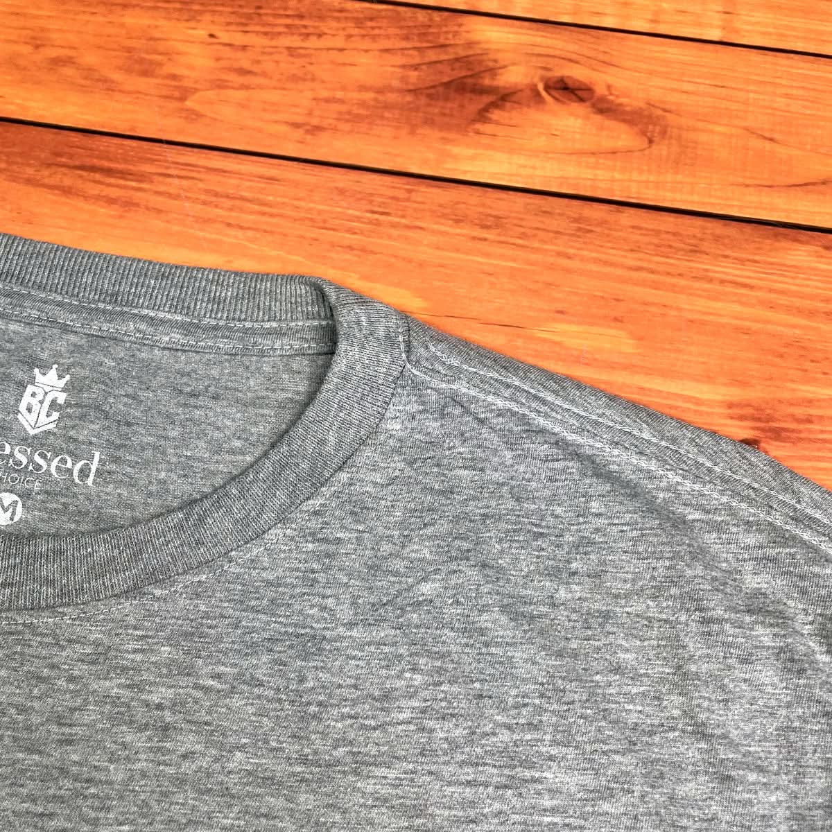 Camiseta Masculina Cinza Pai Ingredientes