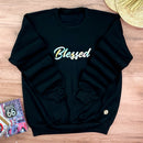 Moletom Preto Blessed Holográfico