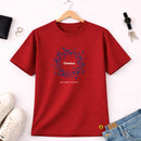 Camiseta Masculina Vermelha Timóteo Eles Podem, Você Não.