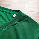 Camiseta Feminina Verde Leão Colorido