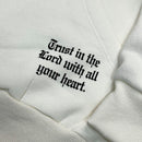 Moletom Canguru Com Capuz Off White Apenas Volte Para Casa!