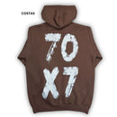 Moletom Canguru Com Capuz Marrom 70X7