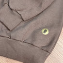 Moletom Marrom Aplique Jesus Veludo