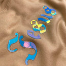 Moletom Caqui Aplique Jesus