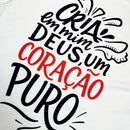 Oversized Off White Full Cria Em Mim Deus Um Coração Puro