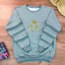 Moletom Cinza Jesus Is My King