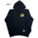 Moletom Canguru Com Capuz Preto Ide.