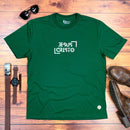 Camiseta Masculina Verde Jesus Cristo Holográfico